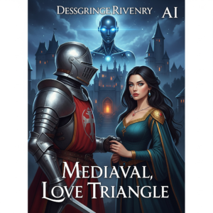 Romance, Rivalry & AI: Designing Medieval Love Triangle Book Covers
