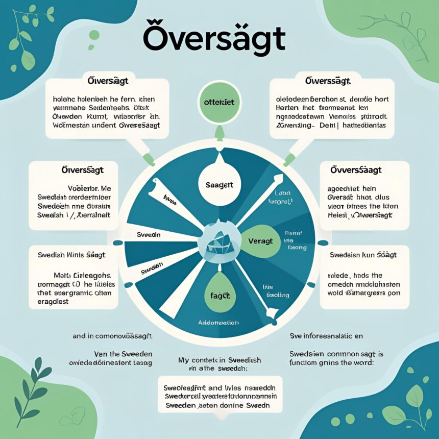 Översägt Explained: Meaning, Usage, and Common Contexts in Swedish